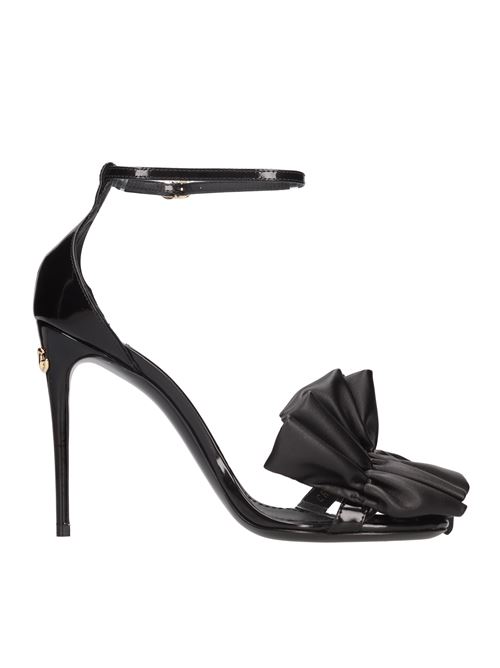 Leather sandals DOLCE&GABBANA | CR1450 AG078 8B956NERO